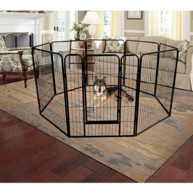 LEAVAN High Quality Wholesale Cheap Best Large Indoor Metal Puppy Dog Run Fence / Iron Pet Dog Playpen