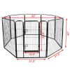 LEAVAN High Quality Wholesale Cheap Best Large Indoor Metal Puppy Dog Run Fence / Iron Pet Dog Playpen