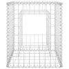 Gabion Basket Posts 2 pcs 19.7"x19.7"x23.6" Iron