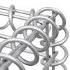 Gabion Basket Posts 2 pcs 19.7"x19.7"x23.6" Iron